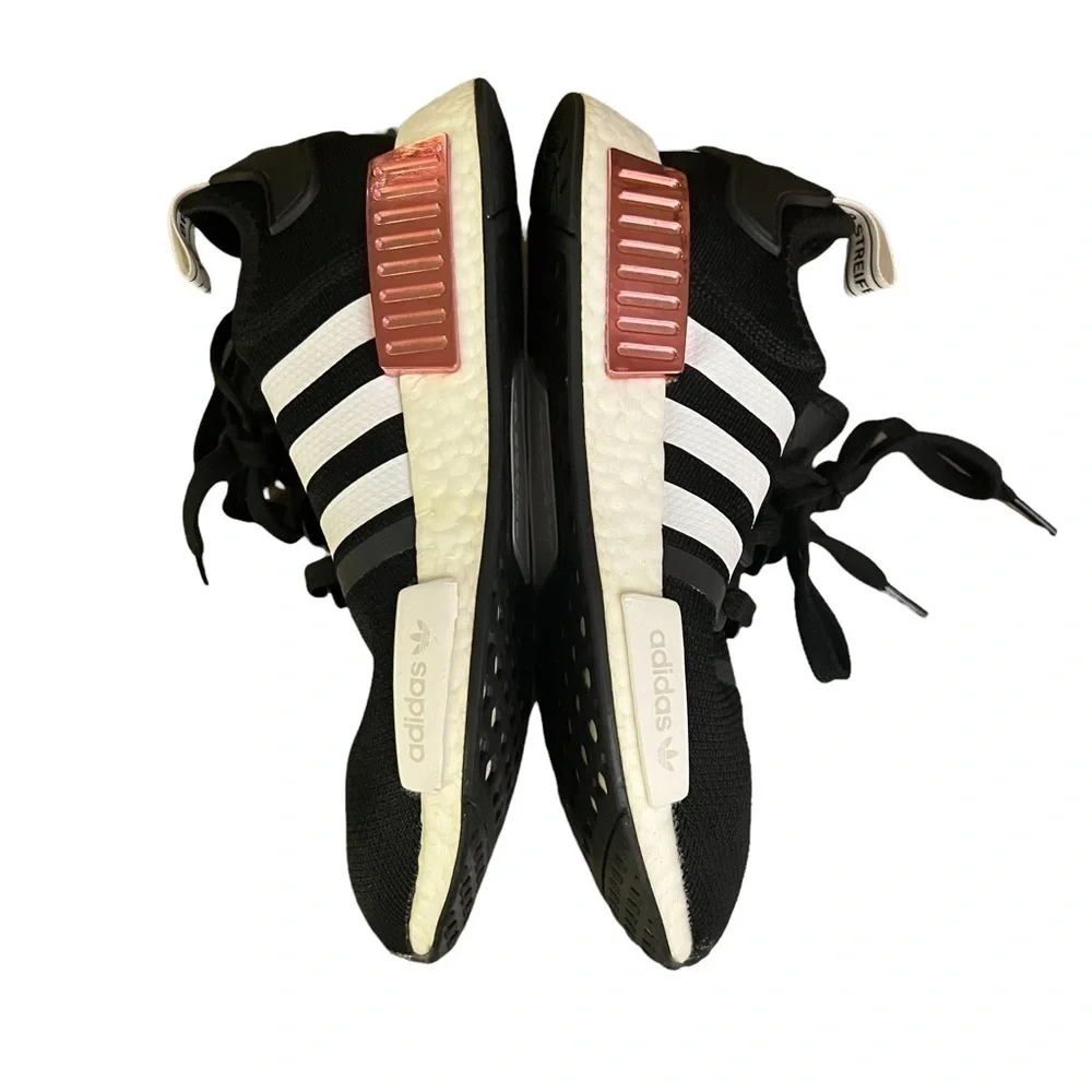 adidas Boost NMD R1 Black Sneakers Size 8 Men’s